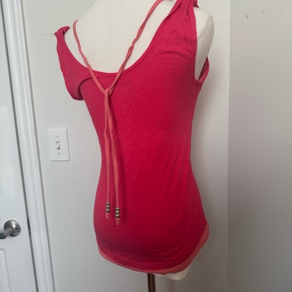 Women's Fairycore Sleeveless Top with Floral Design y2k bling L - Picture 4 of 6